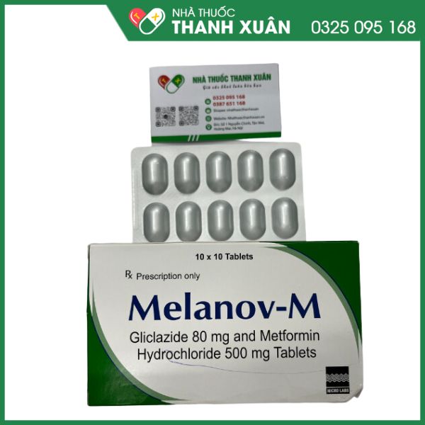 Melanov-M thuốc điều trị tểu đường type 2